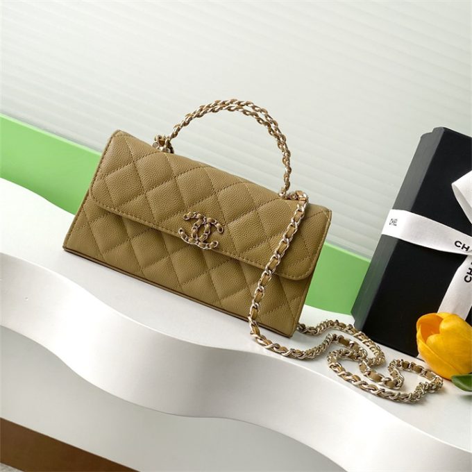 シャネル 2025年 ココマーク トップハンドルバッグ 2way ショルダーバッグ CHANEL レディース