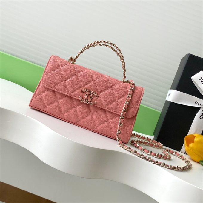 シャネル 2025年 ココマーク トップハンドルバッグ 2way ショルダーバッグ CHANEL レディース