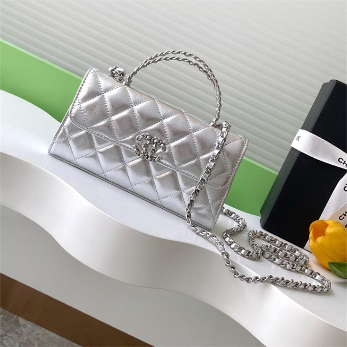 シャネル 2025年 ココマーク トップハンドルバッグ 2way ショルダーバッグ CHANEL レディース