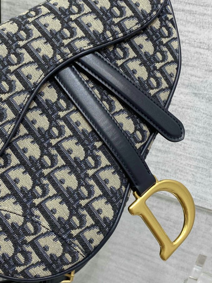クリスチャンディオール 2025年 サドル ホーボーバッグ CHRISTIAN DIOR ショルダーバッグ オブリーク ジャカード - 画像 (8)