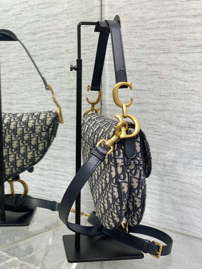 クリスチャンディオール 2025年 サドル ホーボーバッグ CHRISTIAN DIOR ショルダーバッグ オブリーク ジャカード - 画像 (2)
