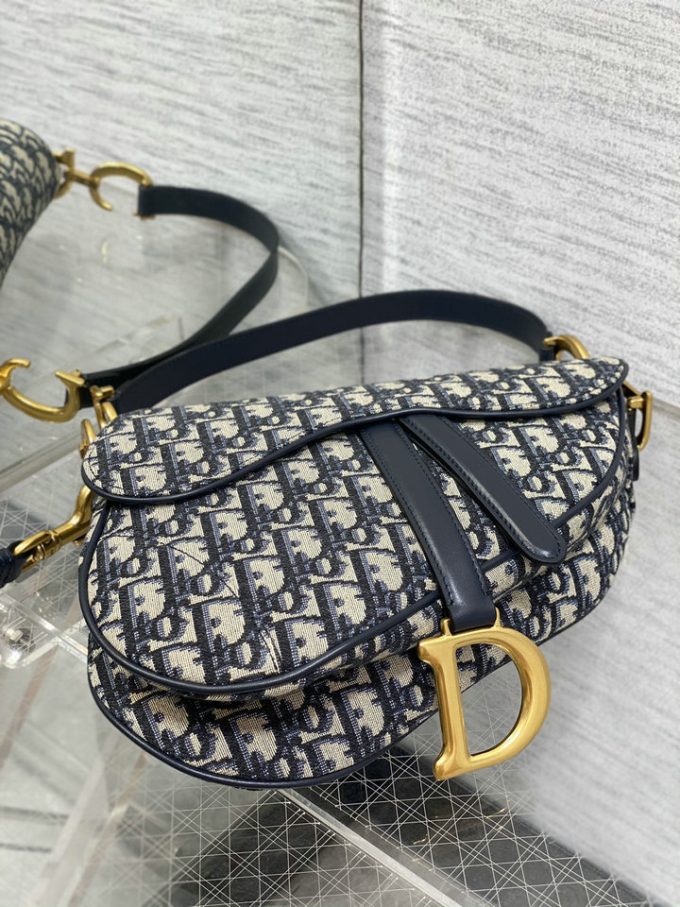 クリスチャンディオール 2025年 サドル ホーボーバッグ CHRISTIAN DIOR ショルダーバッグ オブリーク ジャカード - 画像 (4)