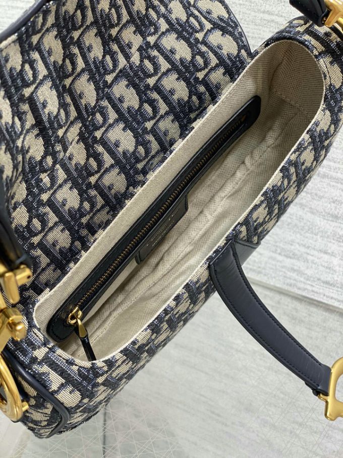 クリスチャンディオール 2025年 サドル ホーボーバッグ CHRISTIAN DIOR ショルダーバッグ オブリーク ジャカード - 画像 (5)