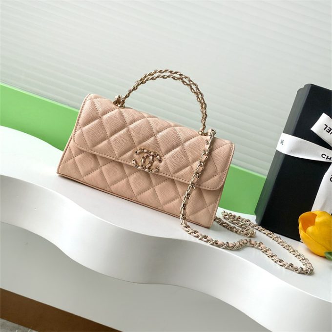 シャネル 2025年 ココマーク トップハンドルバッグ 2way ショルダーバッグ CHANEL レディース
