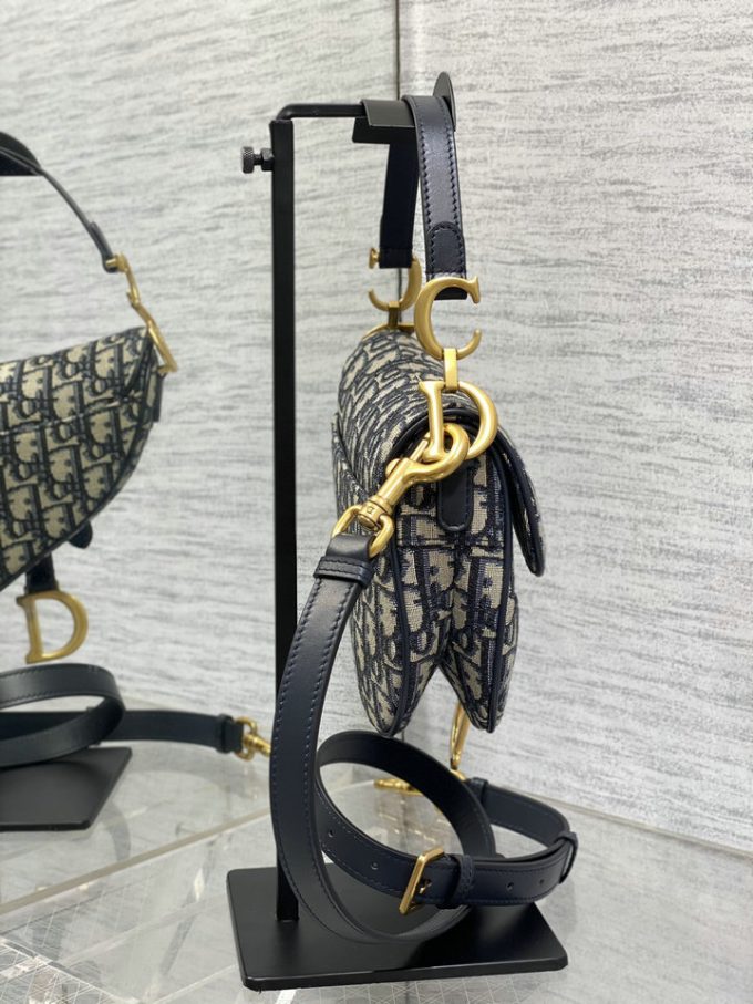 クリスチャンディオール 2025年 サドル ミニ ホーボーバッグ CHRISTIAN DIOR ショルダーバッグ オブリークジャカード レディース - 画像 (2)