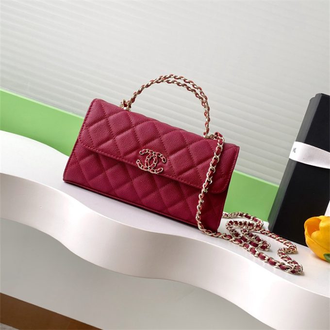 シャネル 2025年 ココマーク トップハンドルバッグ 2way ショルダーバッグ CHANEL レディース