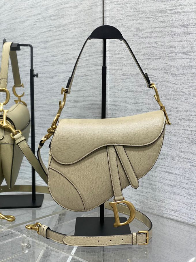 クリスチャンディオール 2025年 サドル ホーボーバッグ CHRISTIAN DIOR ショルダーバッグ カーフスキン レディース