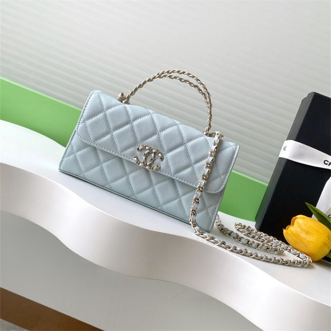 シャネル 2025年 ココマーク トップハンドルバッグ 2way ショルダーバッグ CHANEL レディース