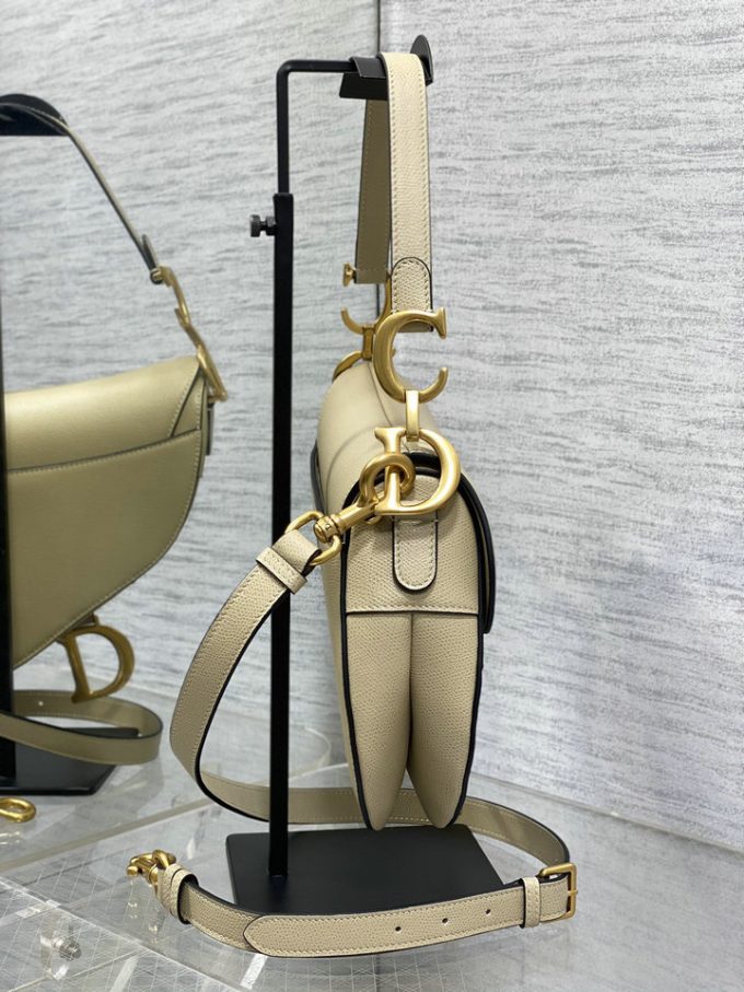 クリスチャンディオール 2025年 サドル ホーボーバッグ CHRISTIAN DIOR ショルダーバッグ カーフスキン レディース - 画像 (2)