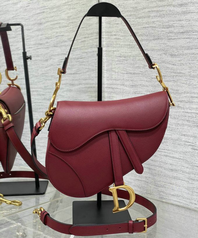 クリスチャンディオール 2025年 サドル ホーボーバッグ CHRISTIAN DIOR ショルダーバッグ カーフスキン レディース