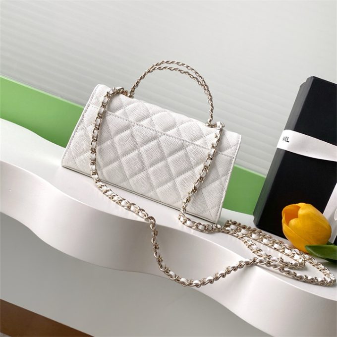 シャネル 2025年 ココマーク トップハンドルバッグ 2way ショルダーバッグ CHANEL レディース - 画像 (3)