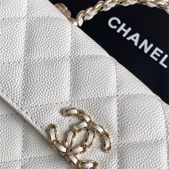 シャネル 2025年 ココマーク トップハンドルバッグ 2way ショルダーバッグ CHANEL レディース - 画像 (7)