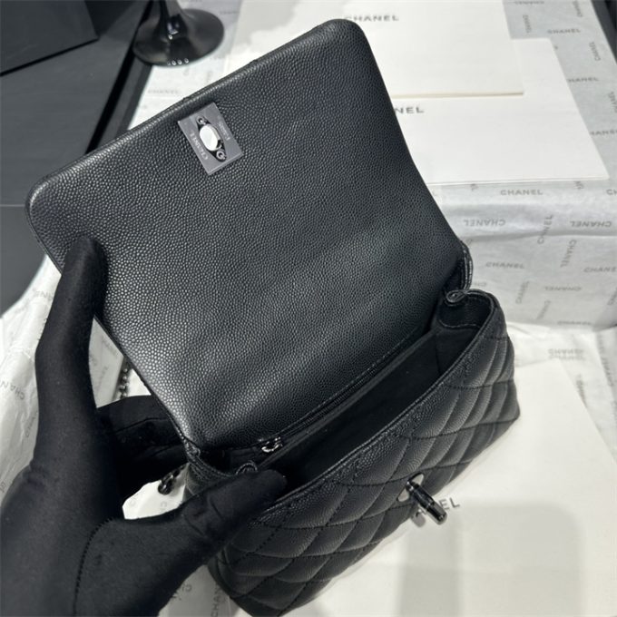 シャネル トップハンドルバッグ CHANEL ミニ トートバッグ ショルダーバッグ レディース - 画像 (5)
