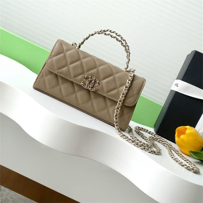 シャネル 2025年 ココマーク トップハンドルバッグ 2way ショルダーバッグ CHANEL レディース