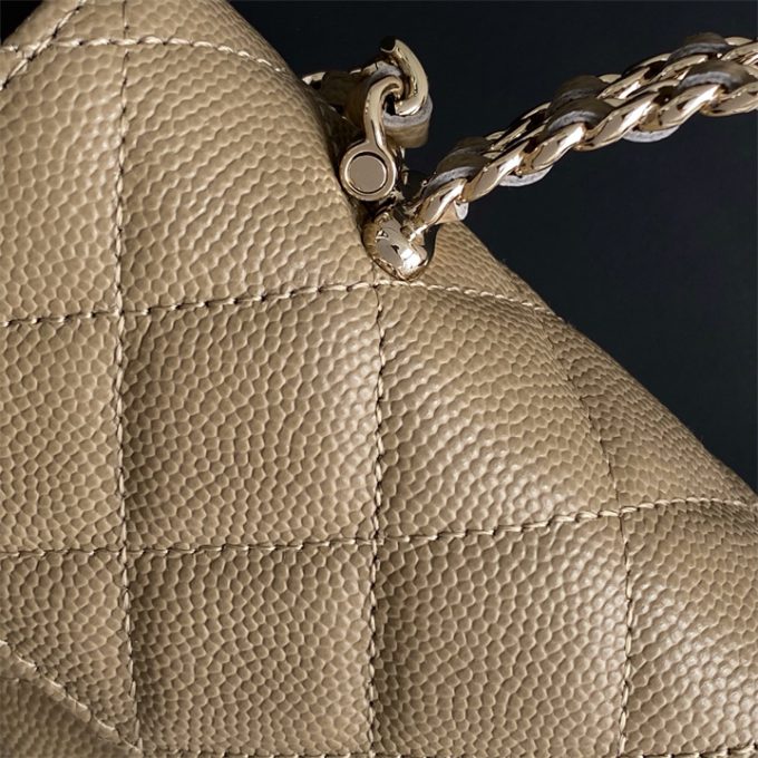 シャネル 2025年 ココマーク トップハンドルバッグ 2way ショルダーバッグ CHANEL レディース - 画像 (9)