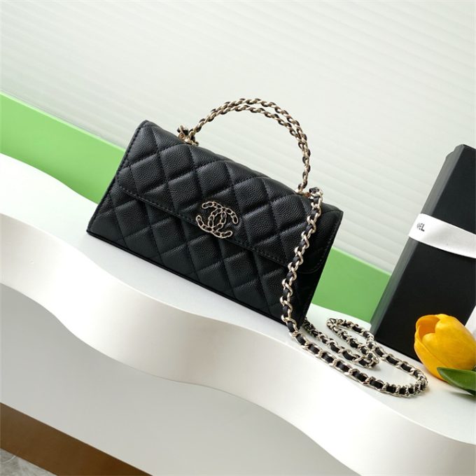 シャネル 2025年 ココマーク トップハンドルバッグ 2way ショルダーバッグ CHANEL レディース