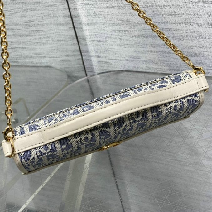 クリスチャンディオール 2025年 30 モンテーニュ Cigale CHRISTIAN DIOR チェーンポーチ ショルダーバッグ オブリークジャカード レディース - 画像 (5)
