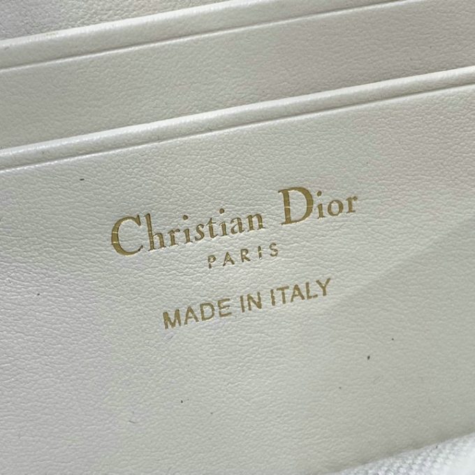 クリスチャンディオール 2025年 30 モンテーニュ Cigale CHRISTIAN DIOR チェーンポーチ ショルダーバッグ オブリークジャカード レディース - 画像 (7)