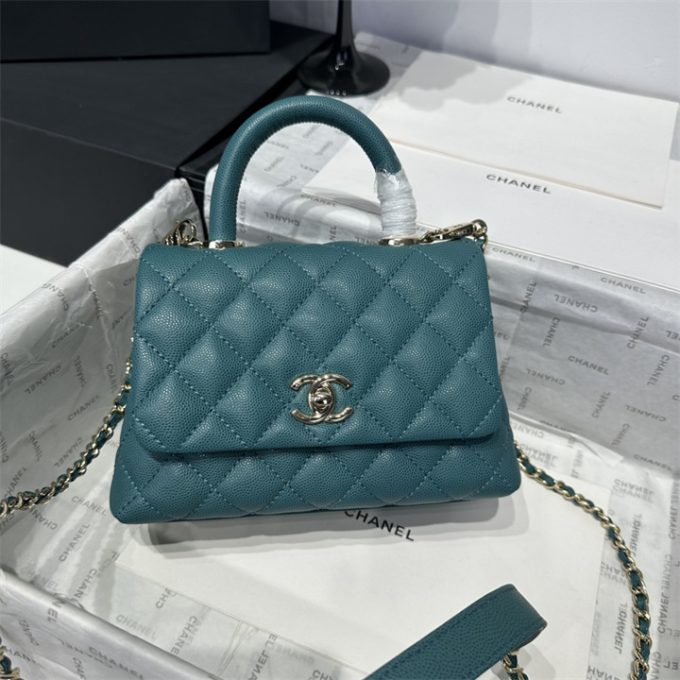 シャネル トップハンドルバッグ CHANEL ミニ トートバッグ ショルダーバッグ レディース - 画像 (2)
