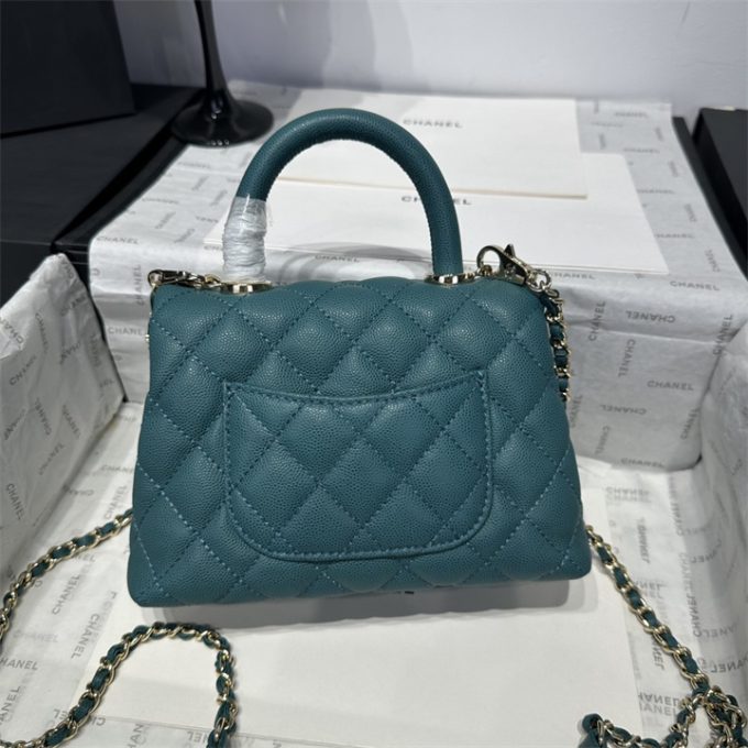 シャネル トップハンドルバッグ CHANEL ミニ トートバッグ ショルダーバッグ レディース - 画像 (4)