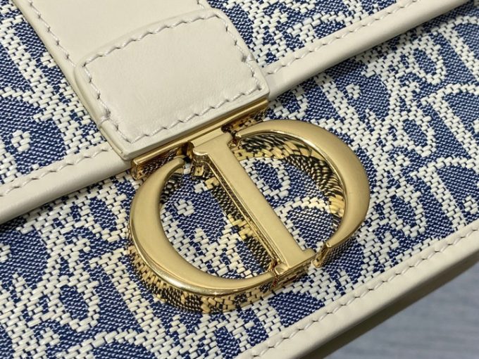 クリスチャンディオール 2025年 30 モンテーニュ イーストウエスト CHRISTIAN DIOR チェーンポーチ ショルダーバッグ オブリークジャカード - 画像 (9)