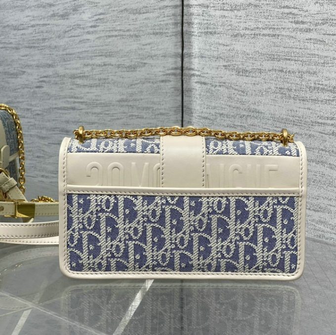 クリスチャンディオール 2025年 30 モンテーニュ イーストウエスト CHRISTIAN DIOR チェーンポーチ ショルダーバッグ オブリークジャカード - 画像 (4)