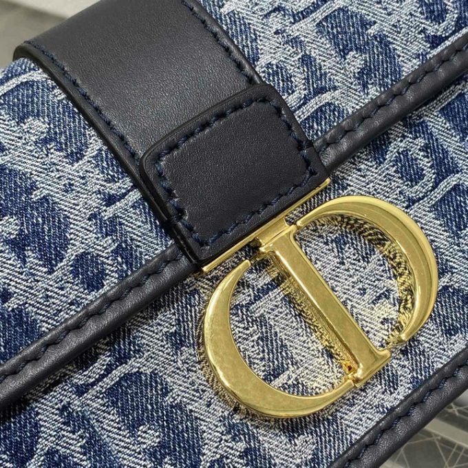 クリスチャンディオール 2025年 30 モンテーニュ イーストウエスト CHRISTIAN DIOR チェーンポーチ ショルダーバッグ オブリークジャカード レディース - 画像 (9)