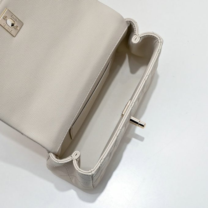 シャネル 2025年 ミニ トートバッグ CHANEL ハンドバッグ 2way ショルダーバッグ レディース キャビアスキン - 画像 (5)