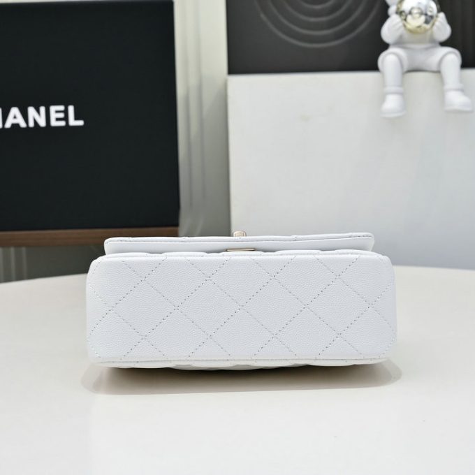 シャネル 2025年 ミニ トートバッグ CHANEL ハンドバッグ 2way ショルダーバッグ レディース キャビアスキン シルバー金具 - 画像 (4)