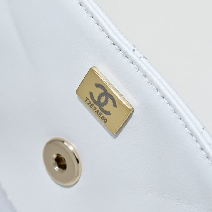 シャネル 2025年 ミニ トートバッグ CHANEL ハンドバッグ 2way ショルダーバッグ レディース キャビアスキン シルバー金具 - 画像 (7)