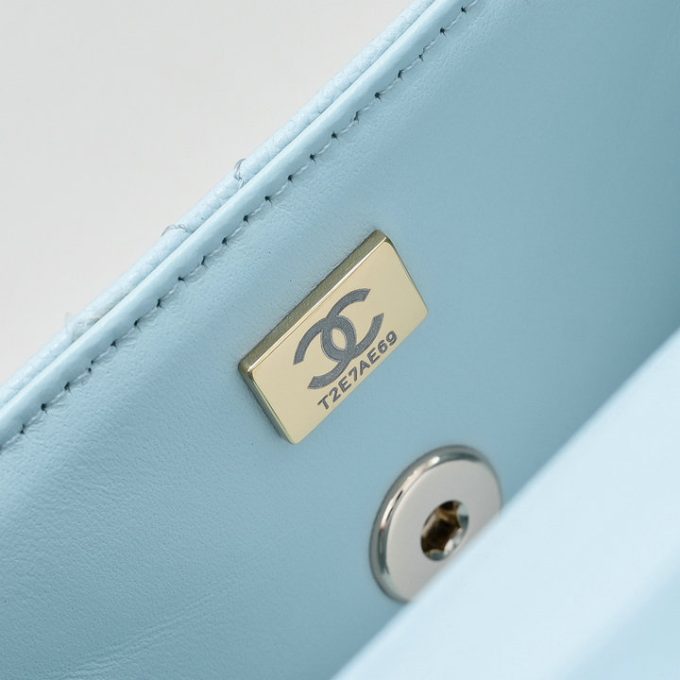 シャネル 2025年 ミニ トートバッグ CHANEL ハンドバッグ 2way ショルダーバッグ レディース キャビアスキン - 画像 (6)