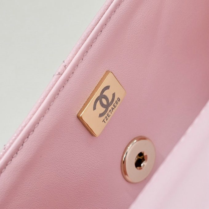 　	 シャネル 2025年 ミニ トートバッグ CHANEL ハンドバッグ 2way ショルダーバッグ レディース キャビアスキン - 画像 (6)