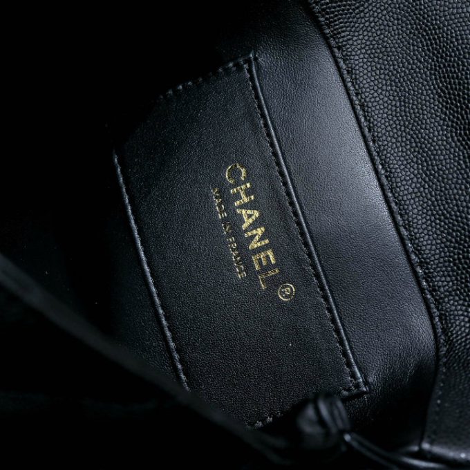 シャネル 2025年 ミニ トートバッグ CHANEL ハンドバッグ 2way ショルダーバッグ キャビアスキン ゴールド金具 レディース - 画像 (7)