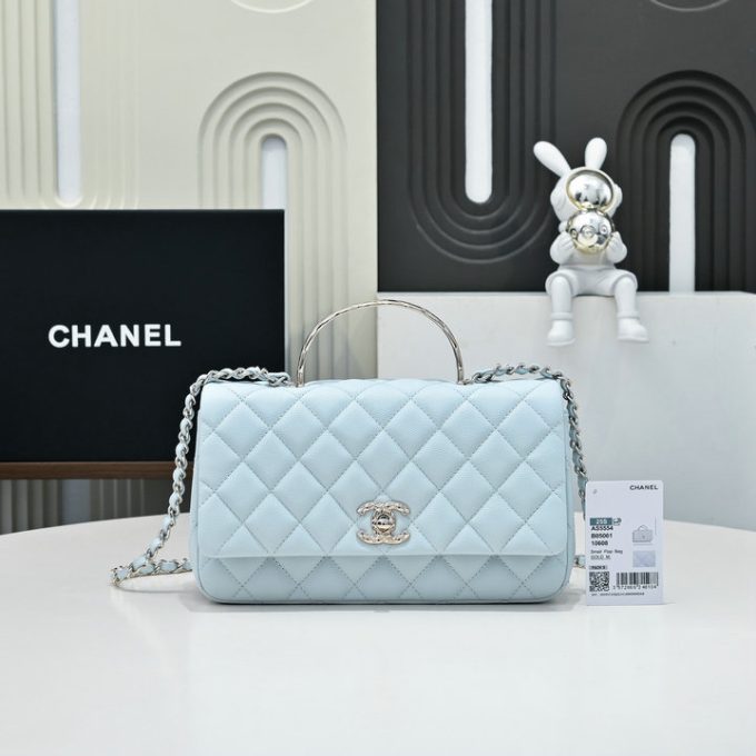 シャネル 2025年 スモール トートバッグ CHANEL ハンドバッグ 2way ショルダーバッグ レディース キャビアスキン