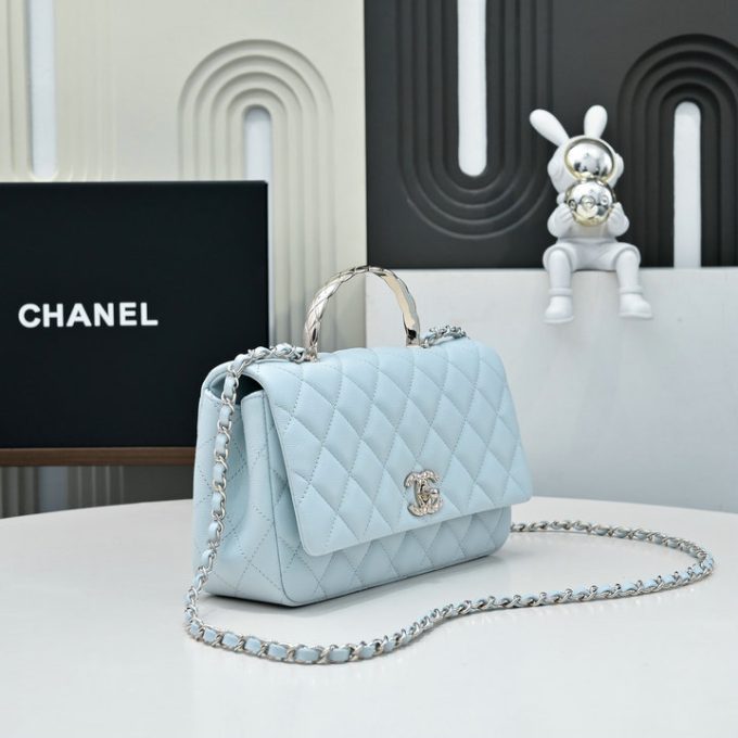 シャネル 2025年 スモール トートバッグ CHANEL ハンドバッグ 2way ショルダーバッグ レディース キャビアスキン - 画像 (2)