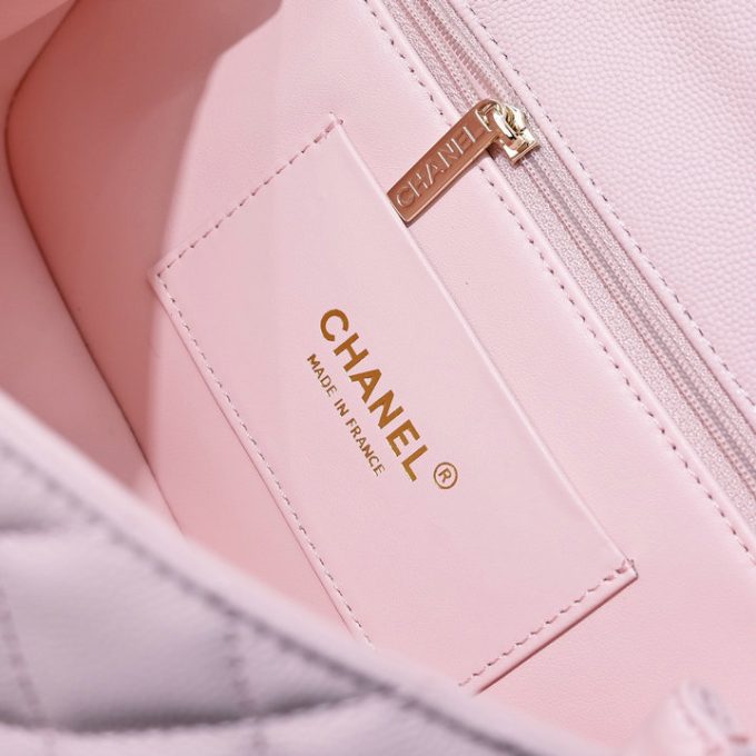 シャネル 2025年 スモール トートバッグ CHANEL ハンドバッグ 2way ショルダーバッグ レディース キャビアスキン - 画像 (7)