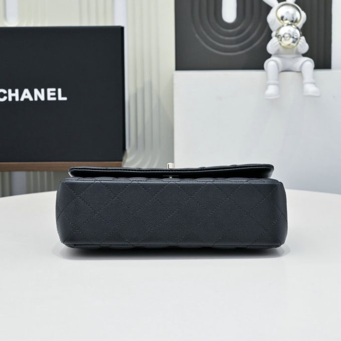 シャネル 2025年 スモール トートバッグ CHANEL ハンドバッグ 2way ショルダーバッグ レディース キャビアスキン - 画像 (4)
