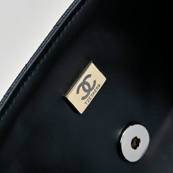 シャネル 2025年 スモール トートバッグ CHANEL ハンドバッグ 2way ショルダーバッグ レディース キャビアスキン - 画像 (6)