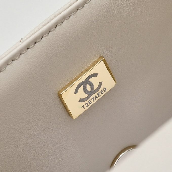 シャネル 2025年 スモール トートバッグ CHANEL ハンドバッグ 2way ショルダーバッグ レディース キャビアスキン - 画像 (6)