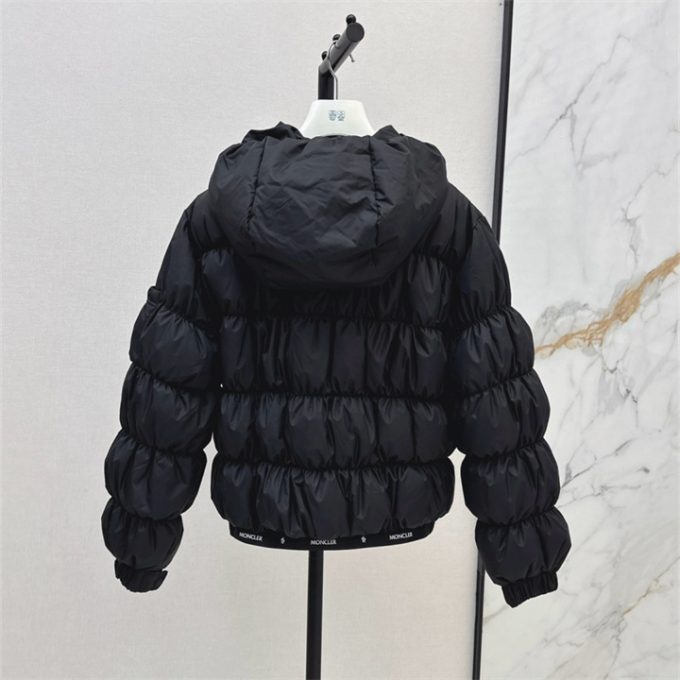 モンクレール ロングスリーブ ダウン 2025年 MONCLER フーディー ジップジャケット アウターコート レディース - 画像 (4)