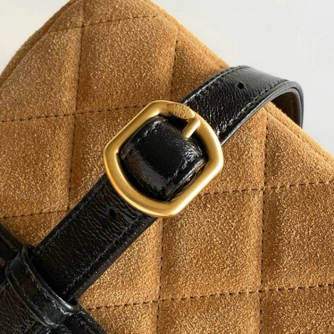 シャネル 2025年 スモール ショルダーバッグ CHANEL スマートフォンかばん スエード レディース - 画像 (8)