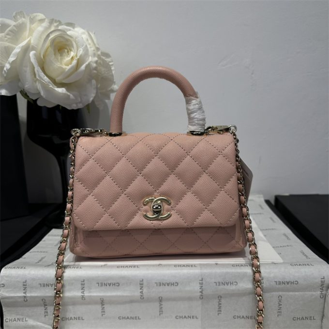 シャネル トップハンドルバッグ CHANEL ミニ トートバッグ ショルダーバッグ レディース