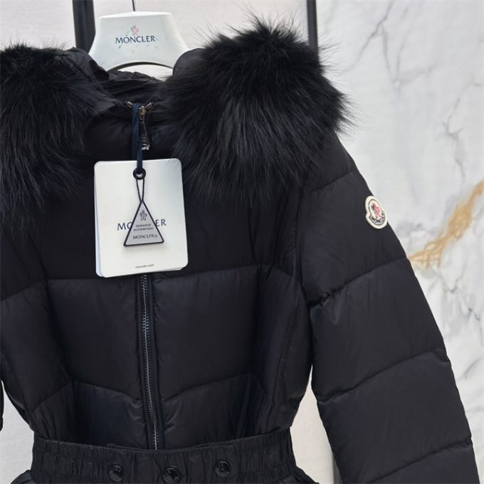 モンクレール ロングスリーブ ダウン 2025年 MONCLER フーディー ジップジャケット アウターコート レディース - 画像 (5)