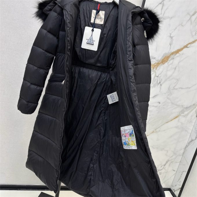 モンクレール ロングスリーブ ダウン 2025年 MONCLER フーディー ジップジャケット アウターコート レディース - 画像 (4)