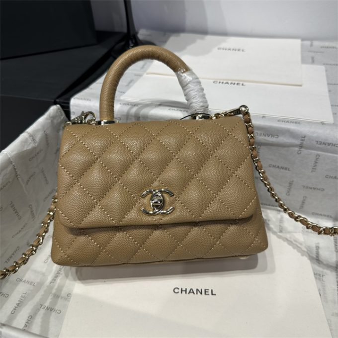 シャネル トップハンドルバッグ CHANEL ミニ トートバッグ ショルダーバッグ レディース - 画像 (2)