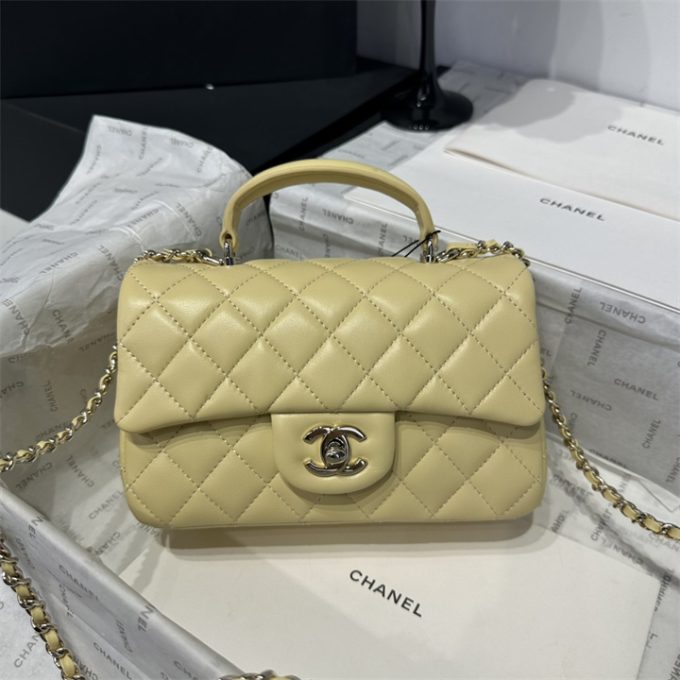 シャネル 2025年 ココマーク トップハンドルバッグ 2way ショルダーバッグ CHANEL レディース