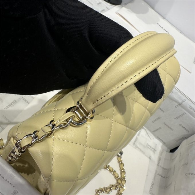 シャネル 2025年 ココマーク トップハンドルバッグ 2way ショルダーバッグ CHANEL レディース - 画像 (8)