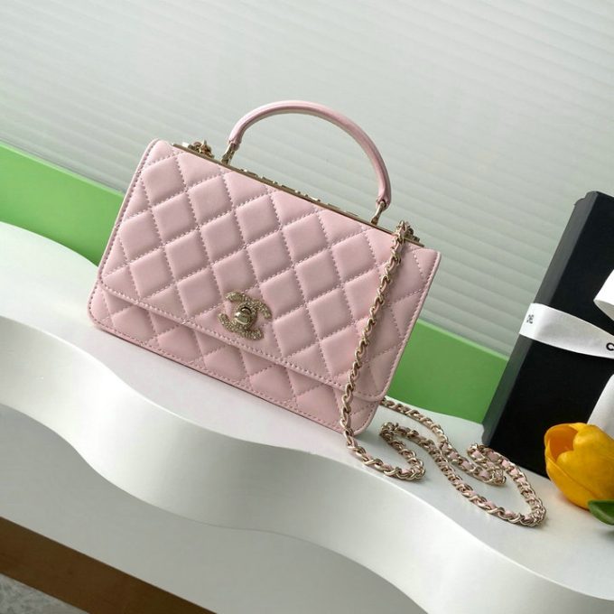 シャネル 2025年 WOC トップハンドルバッグ CHANEL トートバッグ 2way ショルダーバッグ レディース ゴールド金具