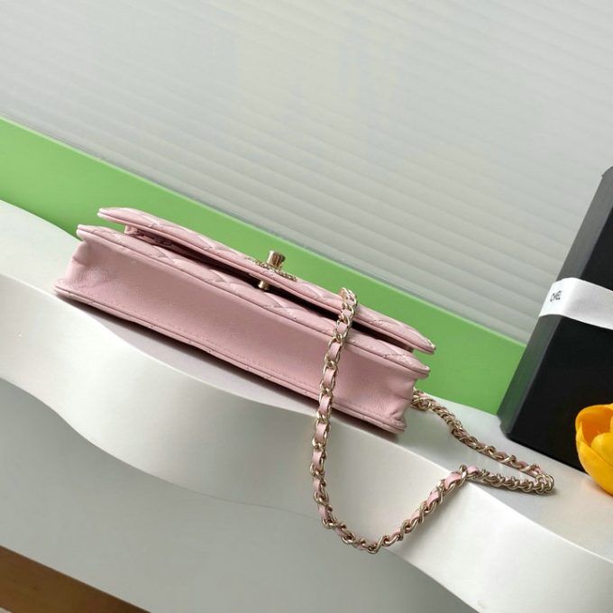 シャネル 2025年 WOC トップハンドルバッグ CHANEL トートバッグ 2way ショルダーバッグ レディース ゴールド金具 - 画像 (4)