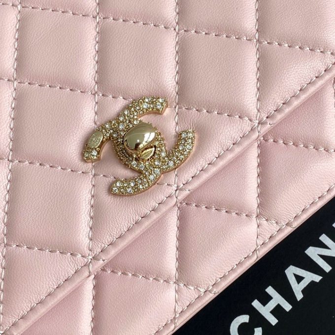 シャネル 2025年 WOC トップハンドルバッグ CHANEL トートバッグ 2way ショルダーバッグ レディース ゴールド金具 - 画像 (8)